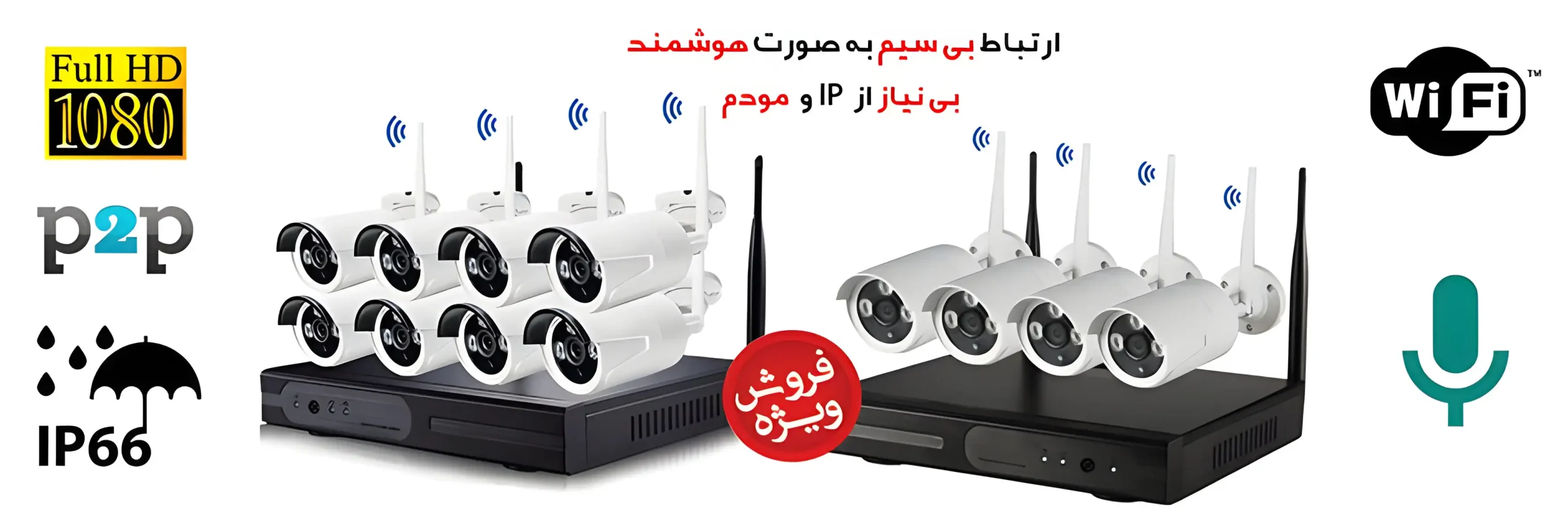 انواع دوربین اتصال شبکه